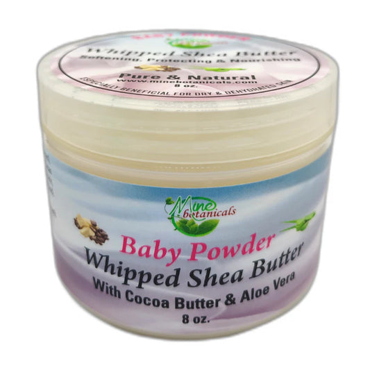 Baby Powder Whipped Shea Butter with Cocoa Butter & aloe vera